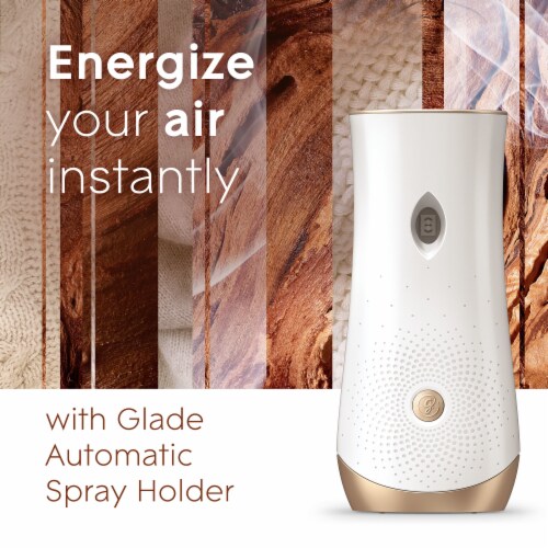 Glade® Automatic Spray Refill Air Freshener Cashmere Woods Perspective: left