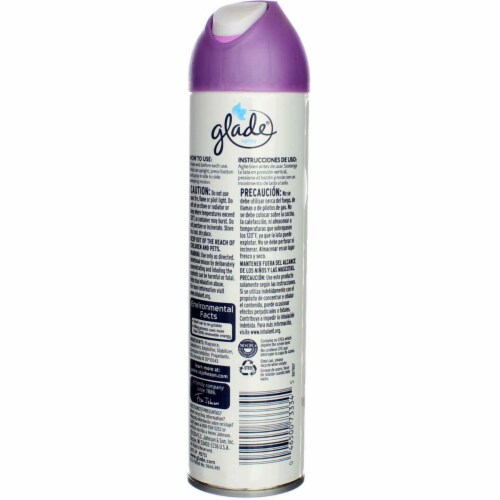 Glade Lavender & Vanilla Spray Perspective: left