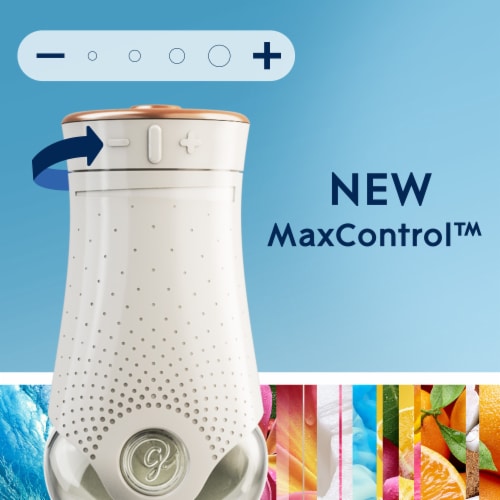 Glade® PlugIns® Scented Oil Warmer Wall Plug In Perspective: left