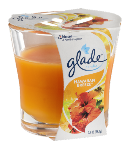Glade Hawaiian Breeze Candle Perspective: left