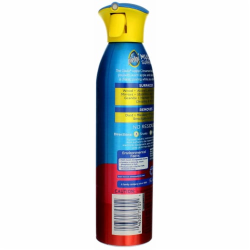 Pledge® Multi-Surface Cleaner Spray - Apple Cinnamon Perspective: left