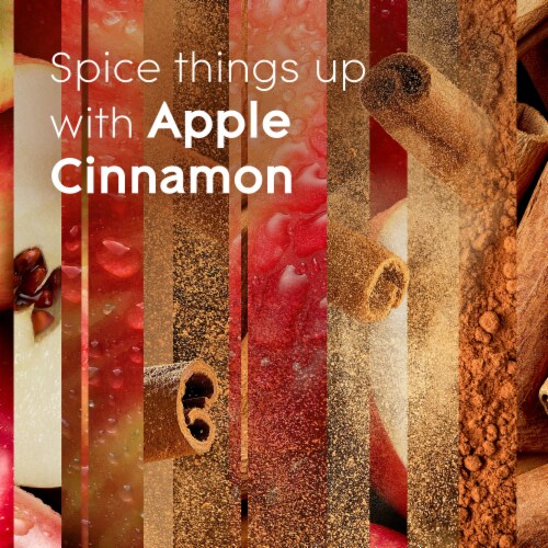 Glade® Candle Jar Air Freshener Apple Cinnamon Infused with Essential Oils Perspective: left