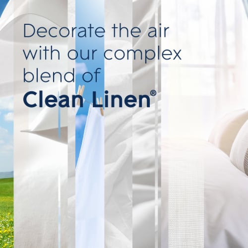 Glade® Clean Linen® Candle Perspective: left