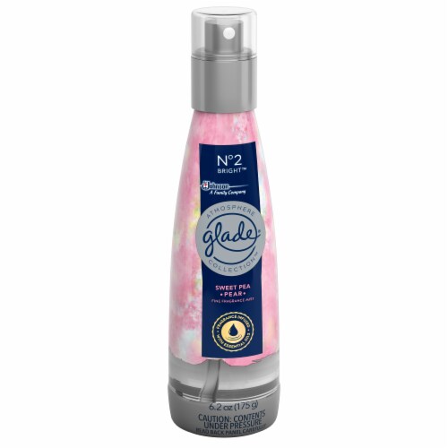 Glade Atmosphere Fine Fragrance Mist No. 2 Bright: Sweet Pea & Pear Perspective: left