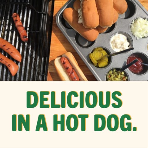 Eckrich® Smoked Sausage Links Perspective: left