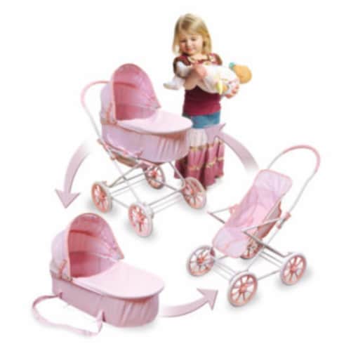 Zoom 3 in 1 dolls pram on sale