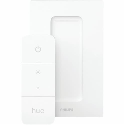 Philips Hue White Battery Powered Wireless Dimmer Switch 562777 Perspective: left