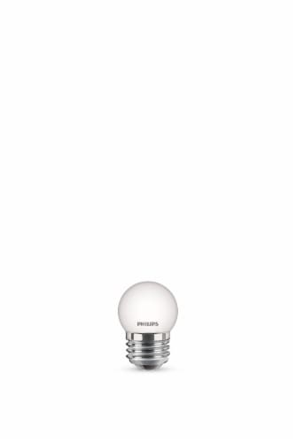 Philips Incandescent 120V Frost Night Light Bulb Perspective: left