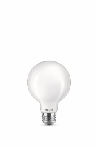 Philips 3.4-Watt (40-Watt) G25 LED Globe Dimmable Flicker Free Light Bulb - Daylight (5000K) Perspective: left