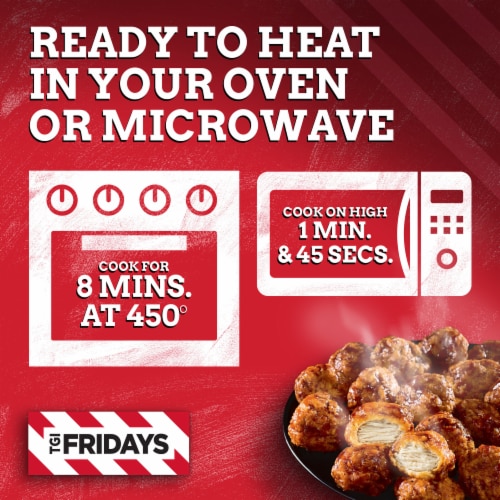 TGIF Honey BBQ Boneless Chicken Bites Frozen Snacks Perspective: left