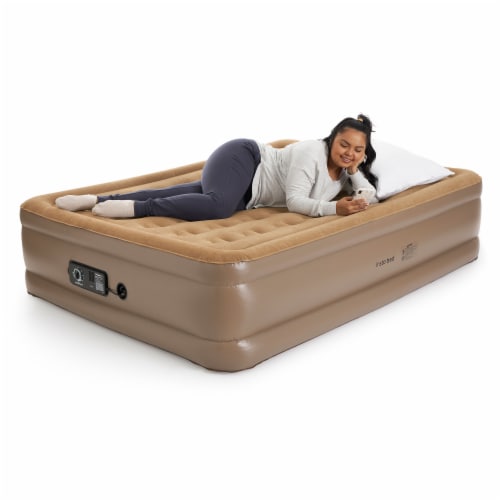 zoet Een trouwe morfine Insta-Bed Raised 18 Inch Inflatable Queen Air Mattress w/ NeverFlat Pump,  Beige, 1 Piece - Ralphs