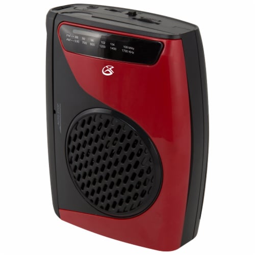 GPX Portable Cassette Player Perspective: left
