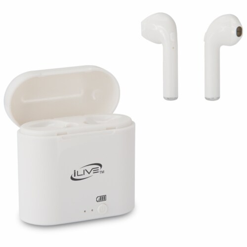 iLive Wireless Earbuds Perspective: left