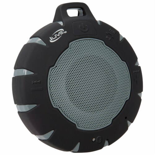 iLive ISBW157B Bluetooth Portable Speaker - Black Perspective: left