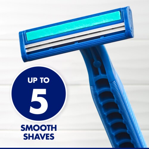 Gillette Sensor2 Plus Men's Disposable Razors Perspective: left