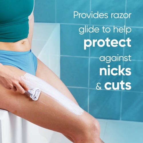 Gillette Satin Care Women's Sensitive Skin with Aloe Vera Shave Gel Perspective: left