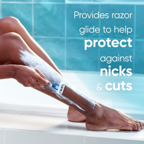 Gillette Satin Care Women's Ultra Sensitive Dye & Fragrance Free Shave Gel Perspective: left