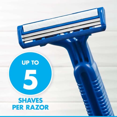 Gillette Sensor2 Pivoting Head Men's Disposable Razors Perspective: left