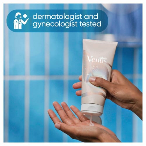 Gillette Venus Intimates Women's Pre-Shave Skin-Smoothing Exfoliant Perspective: left