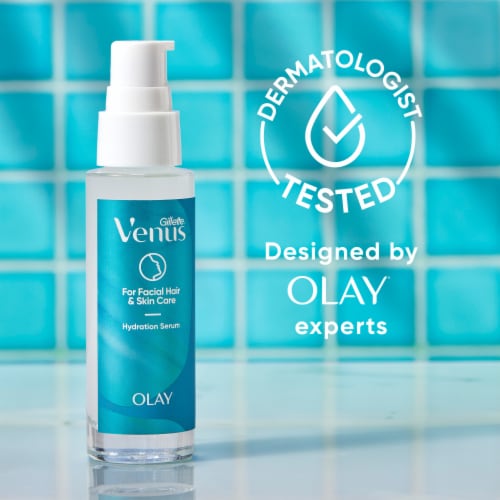 Gillette Venus For Facial Hair & Skin Care Hydration Serum Perspective: left