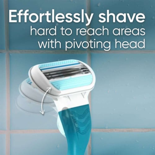 Venus Smooth Women's Razor Handle + Blade Refills Value Pack Perspective: left