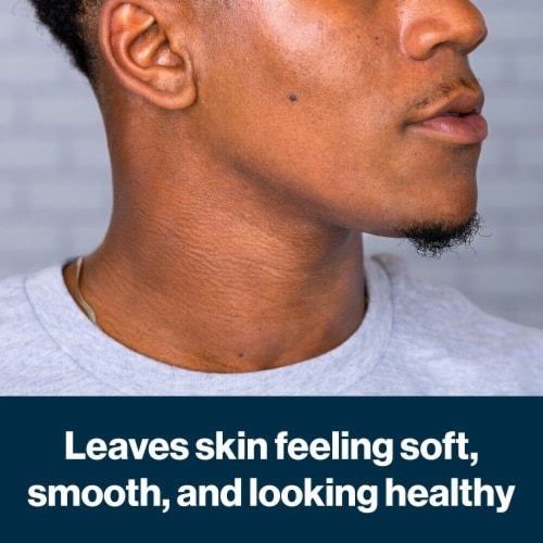Gillette SkinGuard Men's Skin Restoring Face Moisturizer with Shea Perspective: left