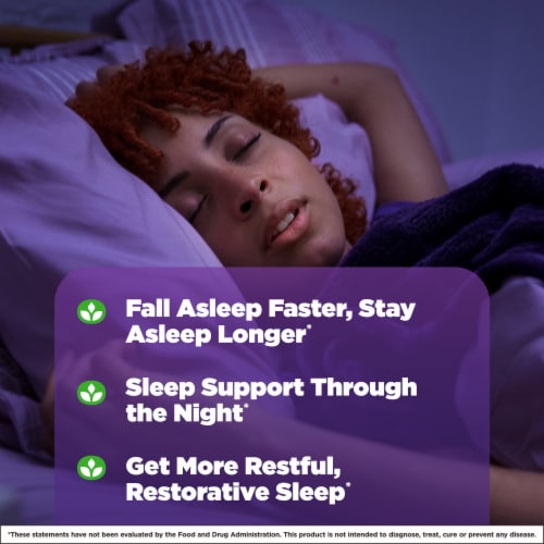 Natrol® Sleep N Restore Sleep Aid Supplement Tablets Perspective: left