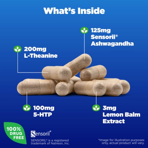 Natrol® Relax+™ Ultimate Calm Capsules Perspective: left