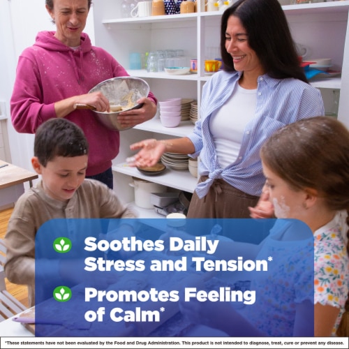 Natrol® Mood and Stress Relax+ Day Calm Tropical Fruit Punch Flavored Gummies Perspective: left