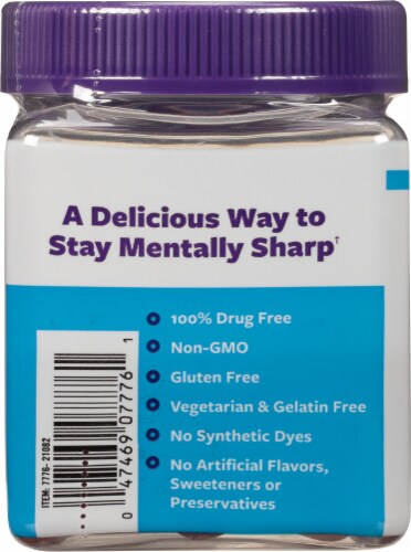 Natrol® Cognium® Complete Brain Health Gummies Perspective: left