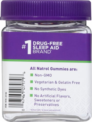 Natrol MelatoninMax 10mg Gummies Perspective: left
