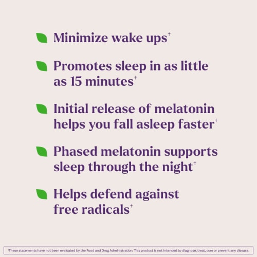 Natrol® Time Release Melatonin Strawberry Gummies 10 mg Perspective: left