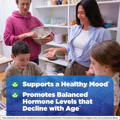 Natrol® Mood & Stress DHEA 50 mg Tablets Perspective: left