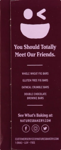 Nature's Bakery Whole Wheat Original Fig Bars Perspective: left