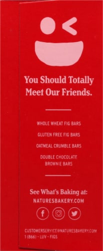 Nature's Bakery Whole Wheat Strawberry Fig Bars Perspective: left