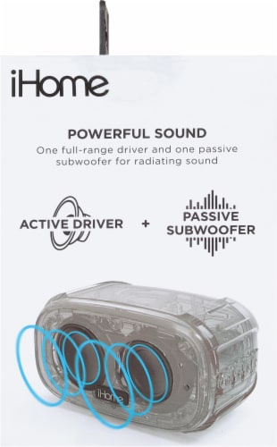 iHome Play Tough X Bluetooth Speaker Perspective: left