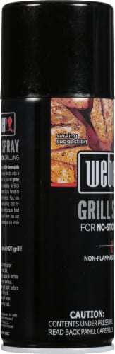 Weber No-Stick Grill Spray, 6 oz - Kroger