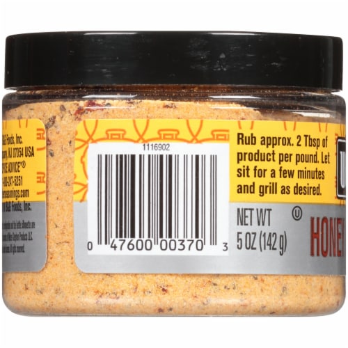 Weber Honey Garlic Rub Perspective: left