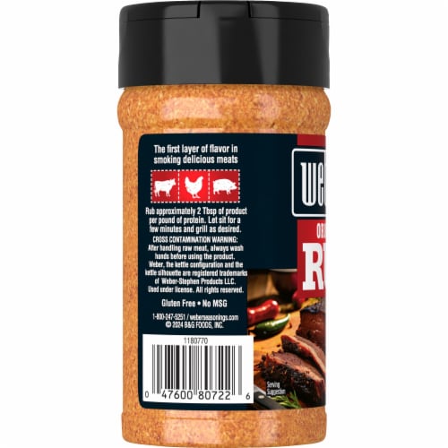 Weber® Original Rub Perspective: left