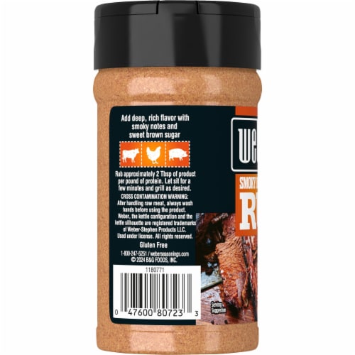 Weber® Smoky Brown Sugar Rub Perspective: left