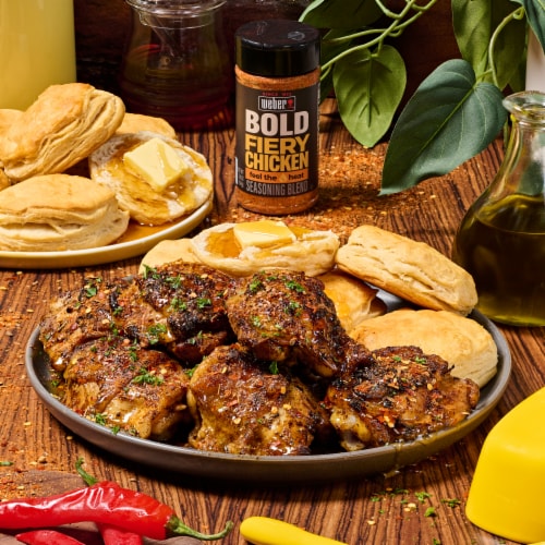 Weber BOLD Fiery Chicken Seasoning, Chicken Seasoning Blend Perspective: left