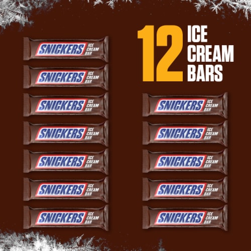 SNICKERS Ice Cream Bars Perspective: left