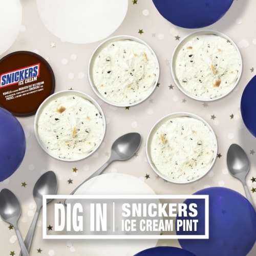 SNICKERS Ice Cream Pint Perspective: left