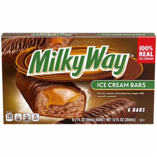 Milky Way Ice Cream Bars Perspective: left