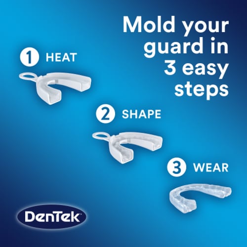 DenTek Professional-Fit Dental Guard for Nighttime Teeth Grinding Perspective: left