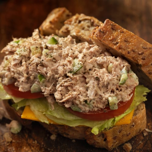 Underwood White Meat Chicken Spread Perspective: left