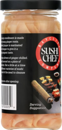 Sushi Chef® Pickled Ginger Perspective: left