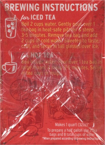 Luzianne® Original Iced Tea Bags Perspective: left