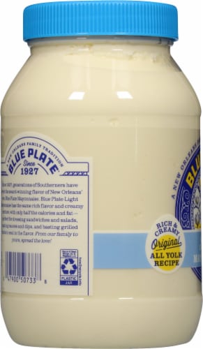Blue Plate Light Mayonnaise 30 fl oz Perspective: left