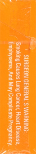American Spirit Orange Cigarettes Perspective: left
